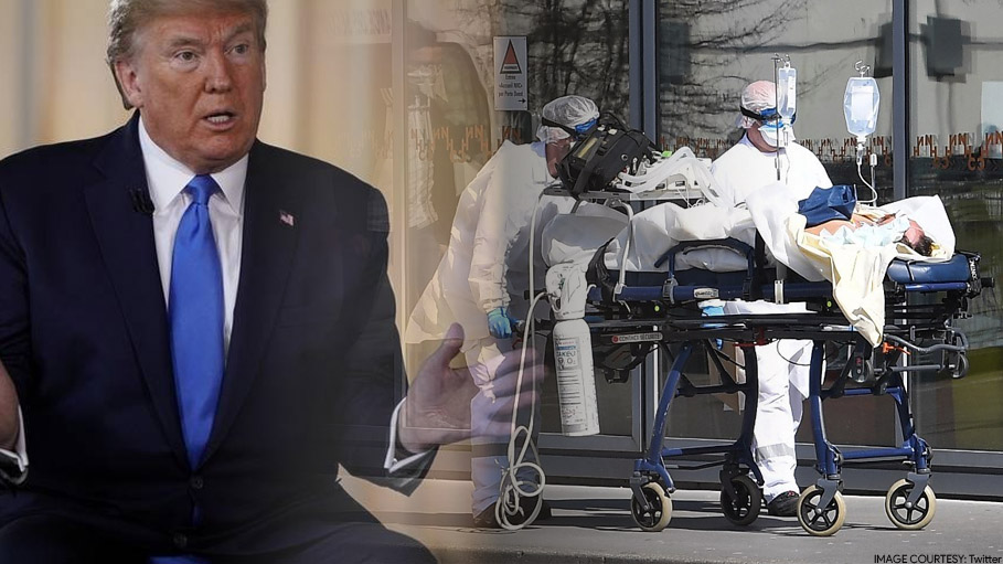 President Donald Trump Says up to One Lakh Americans May Die from Coronavirus