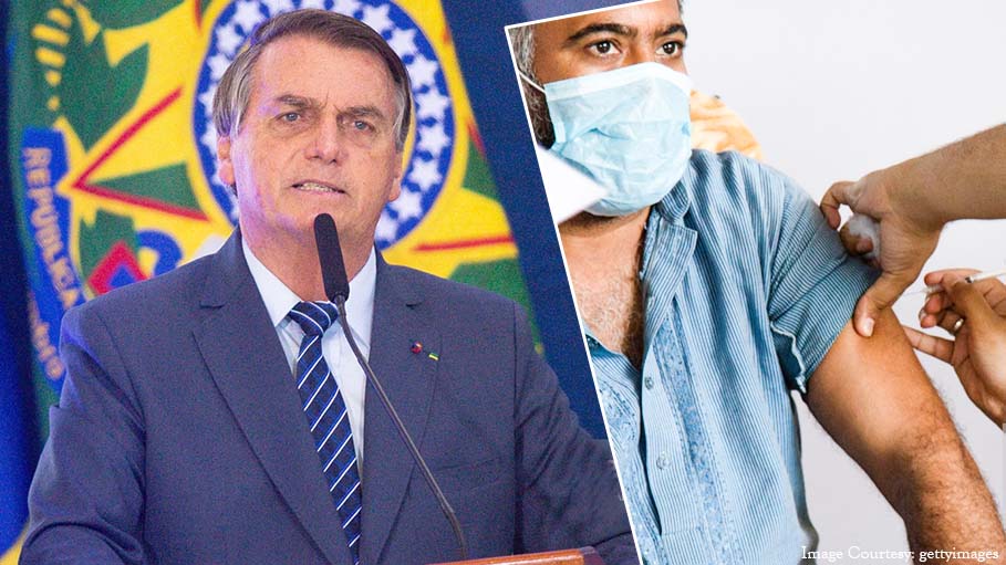 Brazil Plans to Allow Vaccinated People to Not Wear Masks: President Bolsonaro