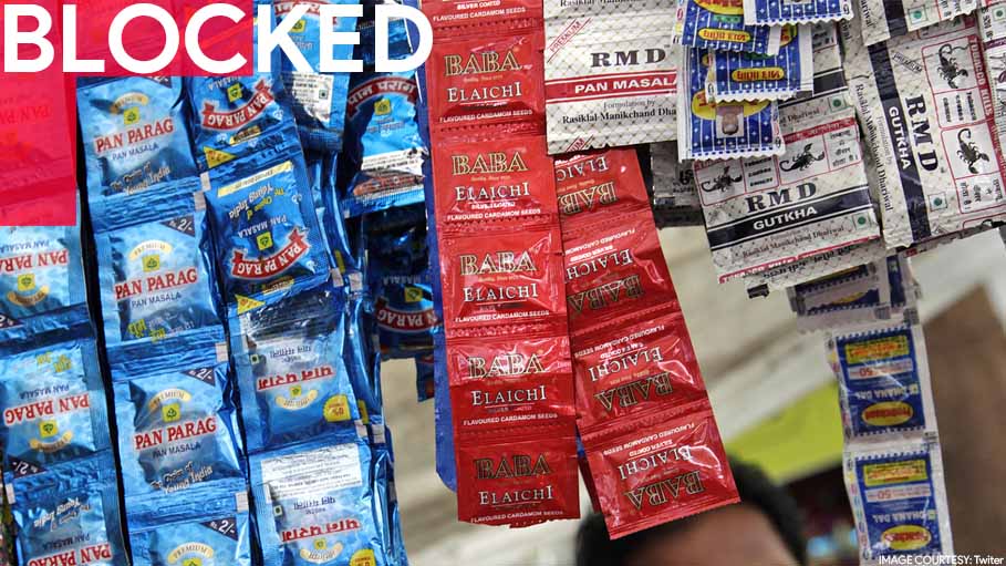 Delhi: Gutkha and Pan Masala Banned for One More Year