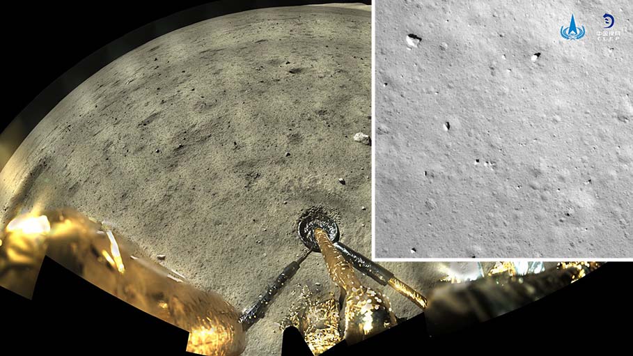 Chinese Spacecraft Chang'e-5 Completes Moon Sampling