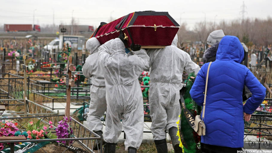 Russia Reports Increase in COVID-19 Deaths amid Delta Surge