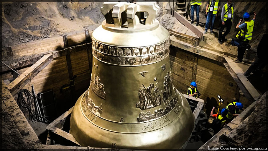 World's Largest Bell Unveiled in Poland