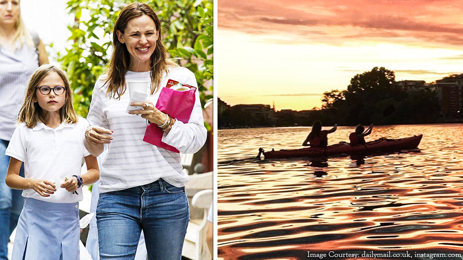 Jennifer Garner and Her 12 Year Old Daughter Rescued While Kayaking in