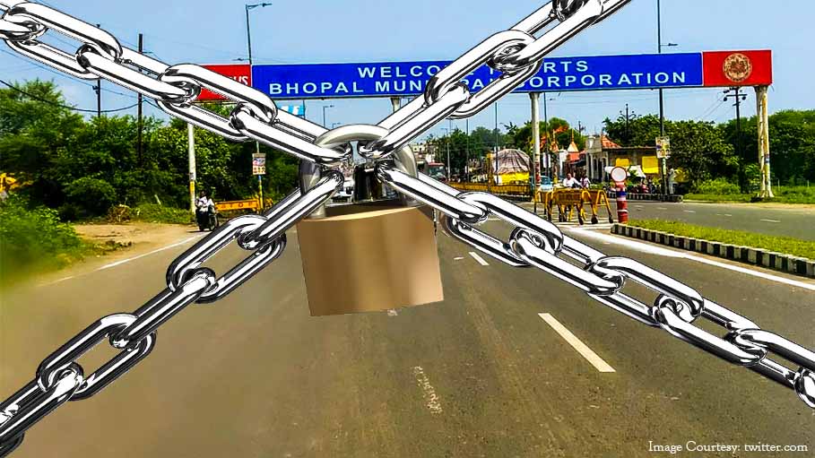 Three-Day Lockdown in Several Localities in Bhopal from Today