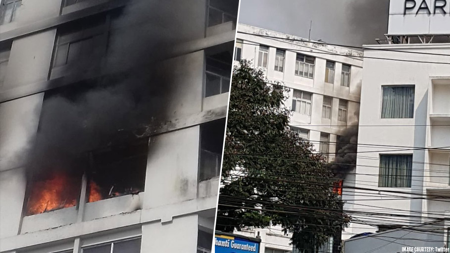 APJ House on Fire, Another Kolkata High Rise in Flames, Breaking News