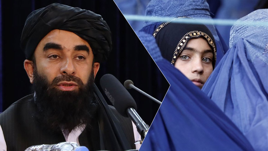 Afghan Women Should Not Go to Work for Their Safety: Taliban