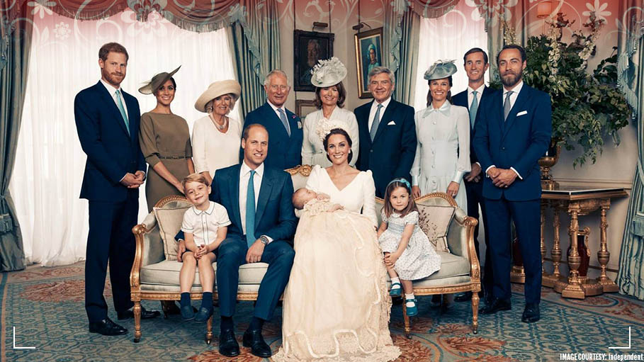 The Royal Family Releases 4 Attractive Photos to Officially Mark Prince Louis’ Christening