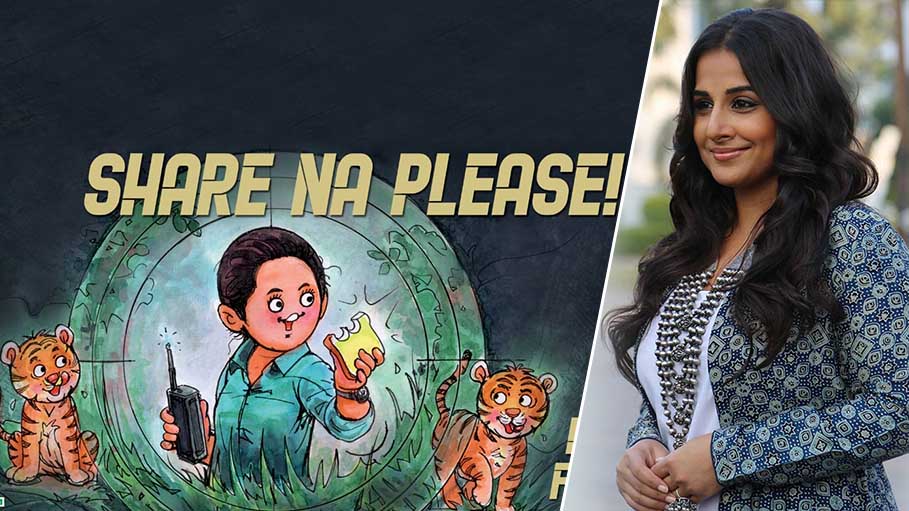 Amul Honours Vidya Balan’s ‘Sherni’ with Its New and Captivating Topical