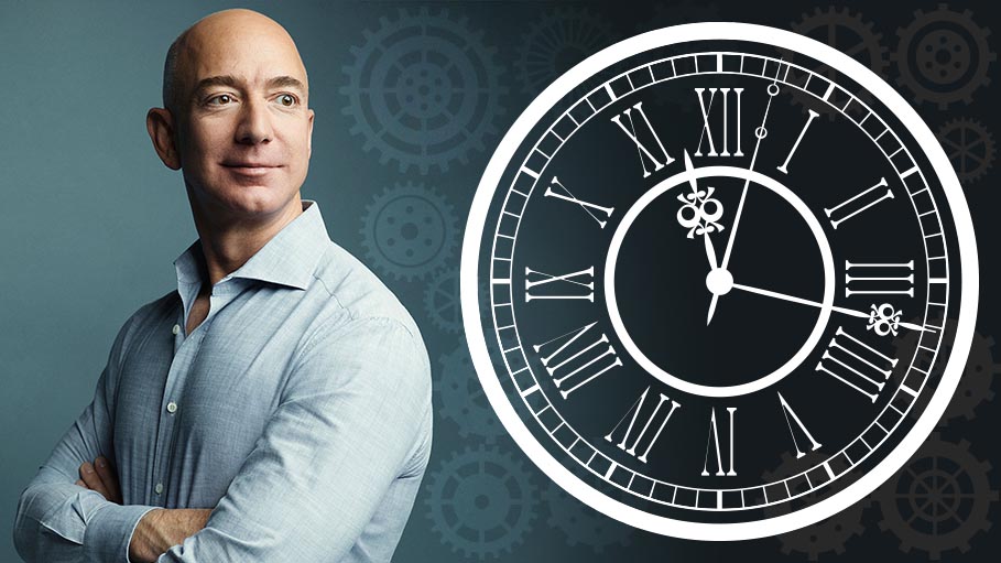 Jeff Bezos Builds Clock for Centuries to Come