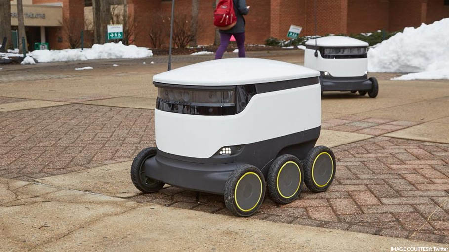 Automated Delivery Robots Ease Shopping in UK Town