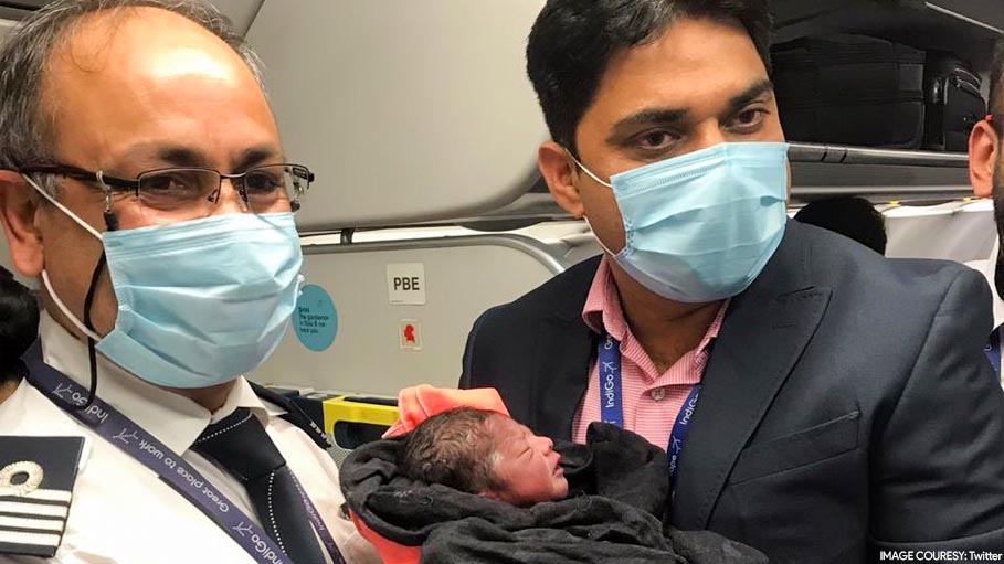 Baby Born on IndiGo Delhi-Bengaluru Flight