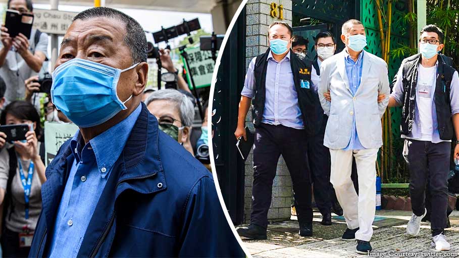 Hong Kong Media Tycoon Jimmy Lai Arrested Under National Security Law