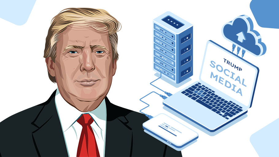 Internet Infrastructure Firm to Handle Trump's New Social Media Platform