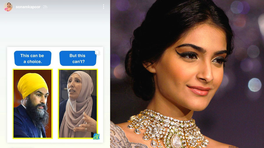 Actress Sonam Kapoor on Hijab Row: If Turban Can be a Choice, Then Why Not Hijab