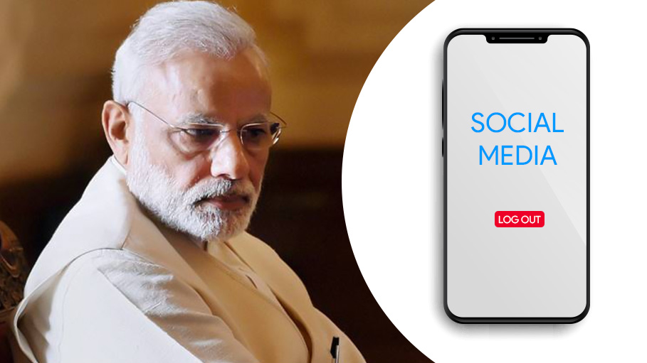 PM Narendra Modi to Bid Adieu to His Social Media Accounts