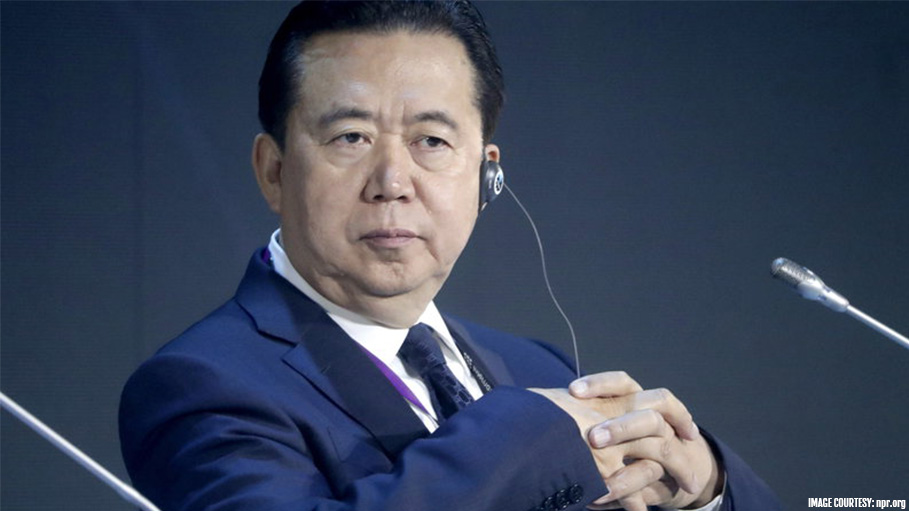 Missing Interpol Chief Detained in China