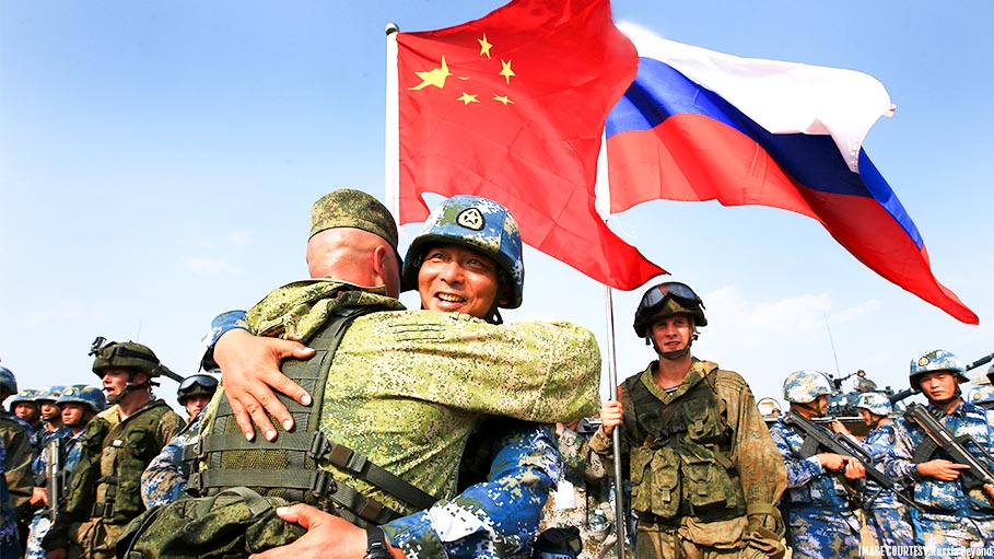 China to Join Russia in Military Exercise, Throwing a Challenge to US
