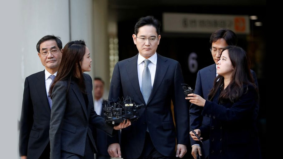 Samsung Vice Chairman Lee Receives Prison Term in Bribery Trial