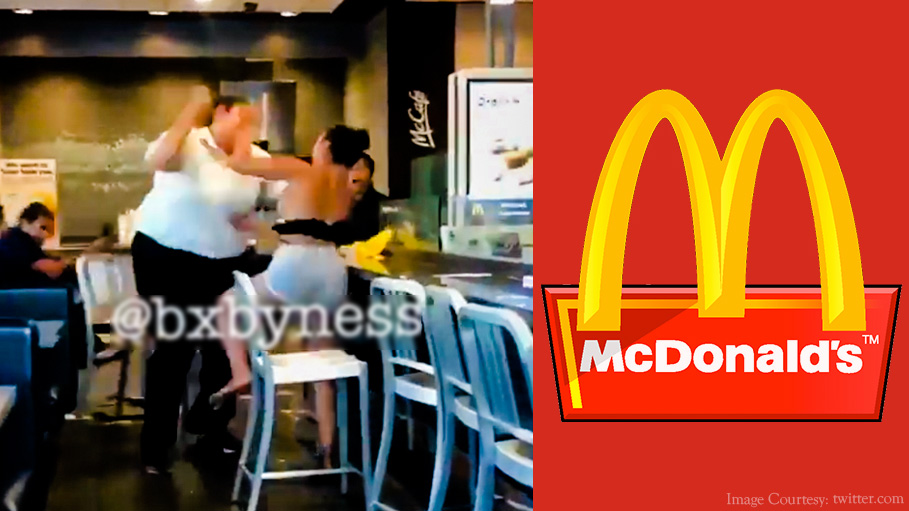 McDonald’s Fight Club Viral Video Shows Ladies Punching Each