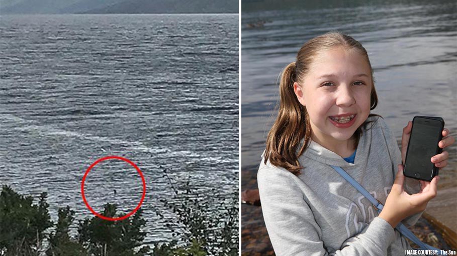 The Latest Picture of the Loch Ness Monster Clicked by a 12 Year-Old-Girl