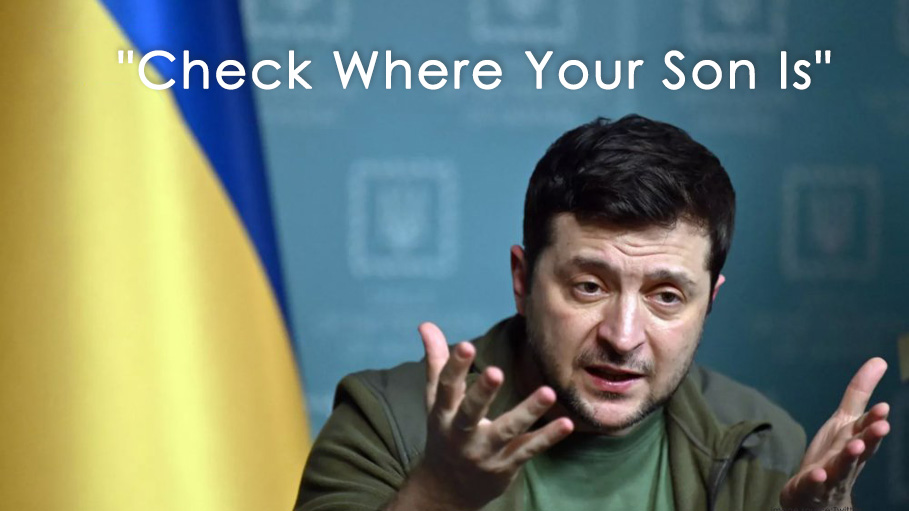 Volodymyr Zelensky Appeal to Russian Mothers: "Check Where Your Son is"