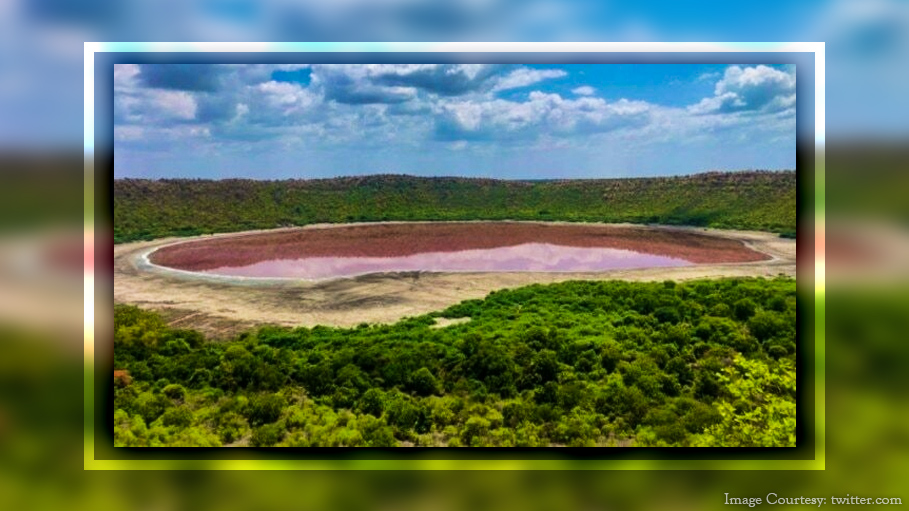 Team of Scientists to Examine Why Lonar Lake in Maharashtra Has Turned Pink