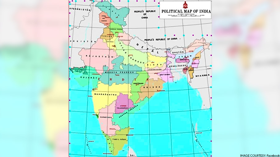 Government of India Releases ‘New Map of India’