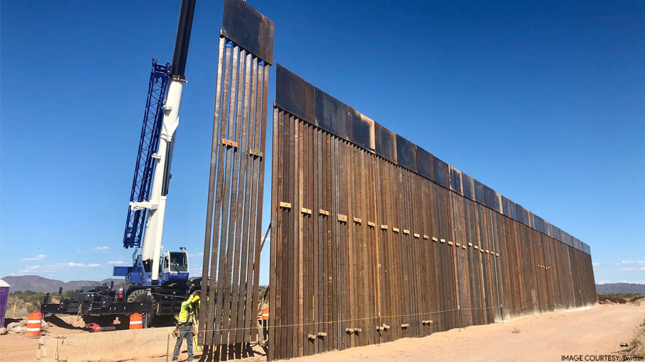 Texas Governor Greg Abbott Wants to Resume Building Mexico Border Wall