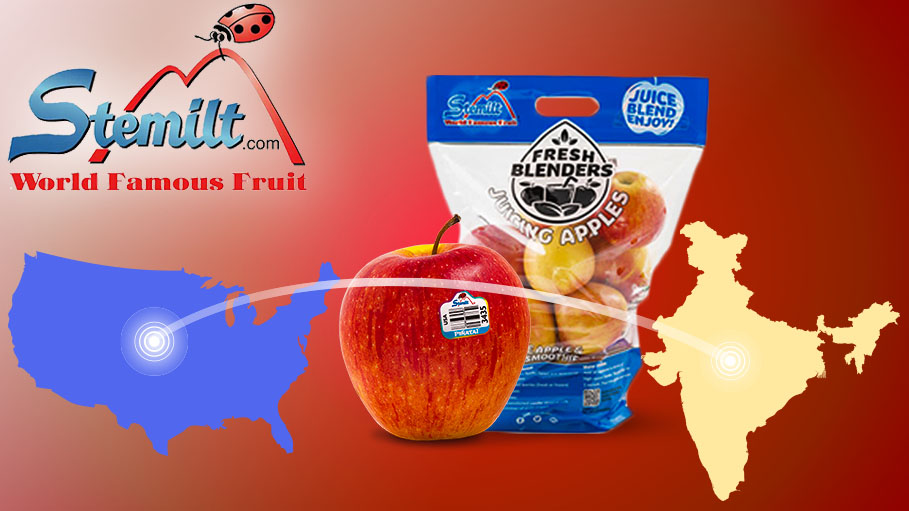 Grab A Bite Of American Organic Apple From Stemilt Growers, Sitting In India