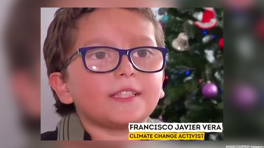 DiCaprio Shares 10-Year-Old Francisco Javier Vera’s Fight against Climate Change on Instagram