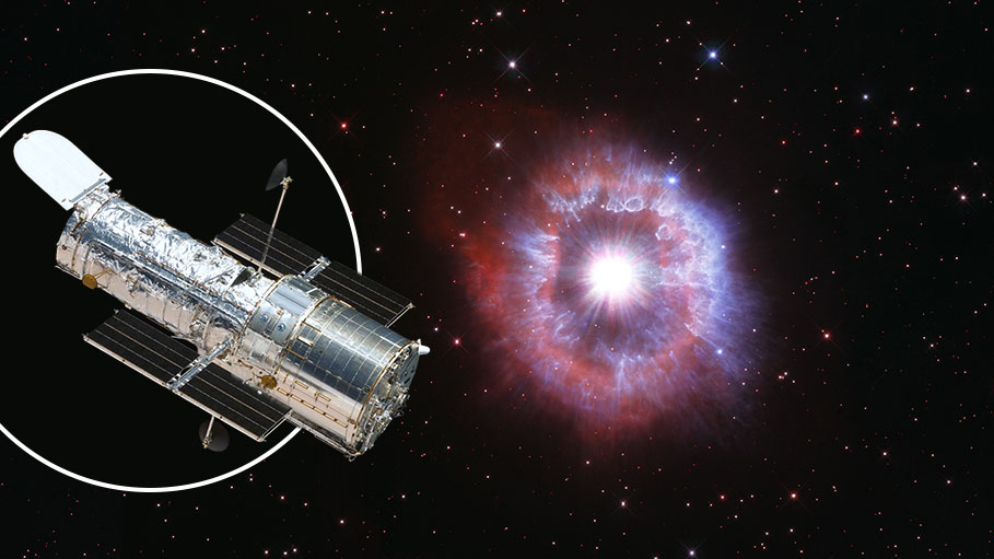 NASA's Hubble Telescope Reveals Huge Star's Explosion in BlowbyBlow