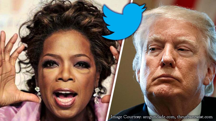 This Is How Oprah Winfrey Reacted To Donald Trump’s Hate Tweet About Her 60 Minutes Segment