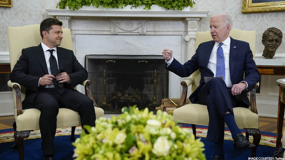 Biden, Zelensky Discuss US Support for Ukraine: White House