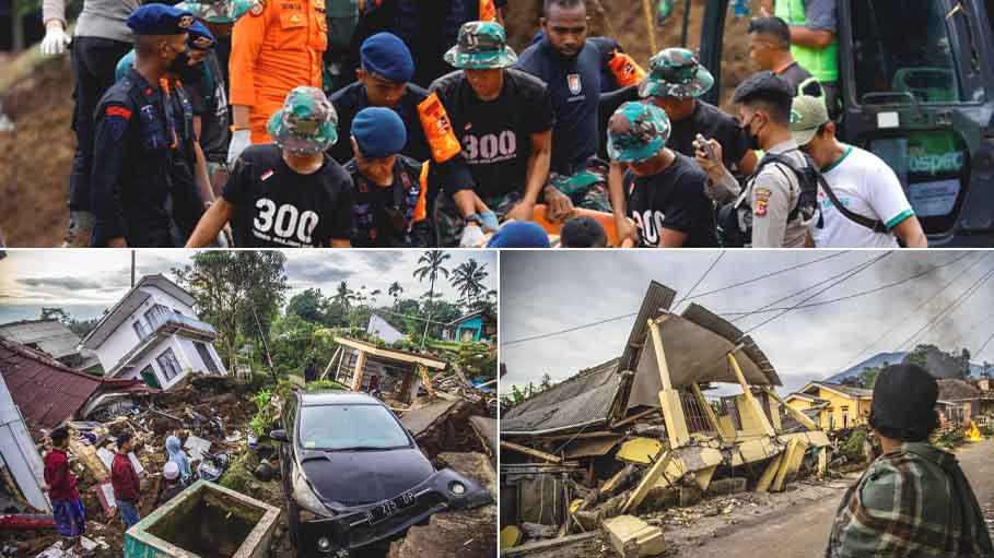 Death Toll in The Indonesian Earthquake Rises to 268