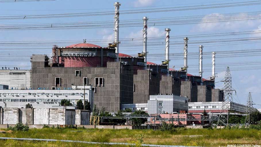 "Powerful Explosions" at Europe's Biggest Nuclear Plant: Ukraine