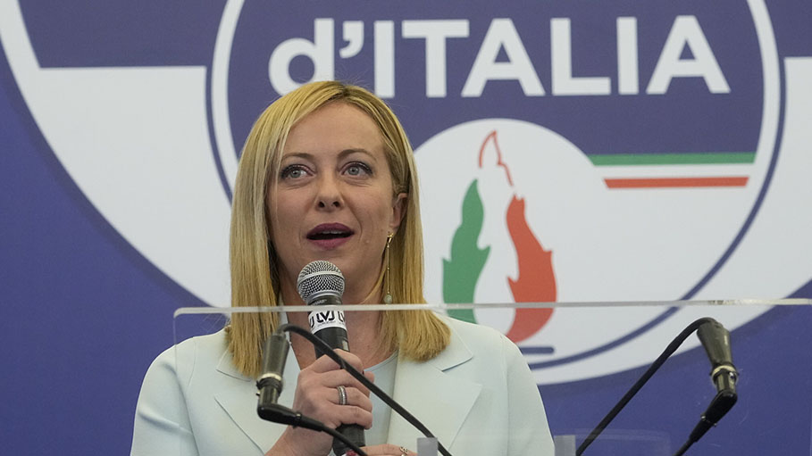 Once Mussolini Admirer, Giorgia Meloni Set to Head Italy after Far-Right Victory