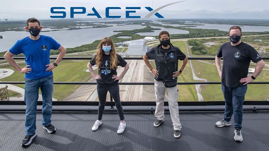 Professor, Data Analyst as Crew in SpaceX for 1st All-Civilian Spaceflight