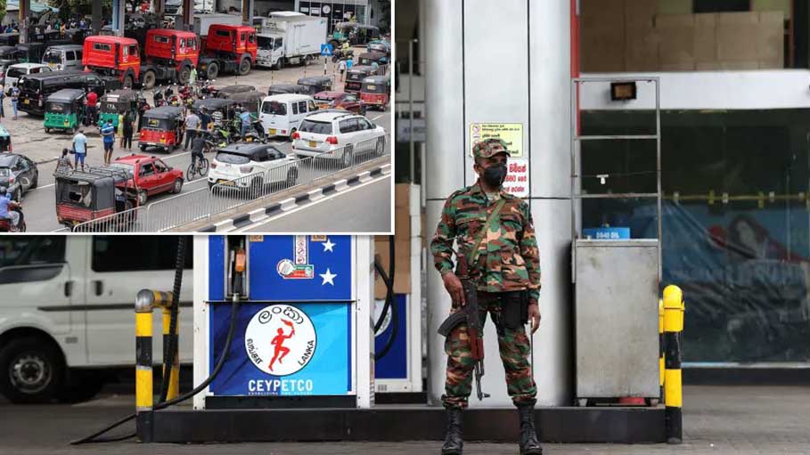 Truck Driver Dies after Waiting for 5 Days in Queue at Sri Lanka Fuel Station