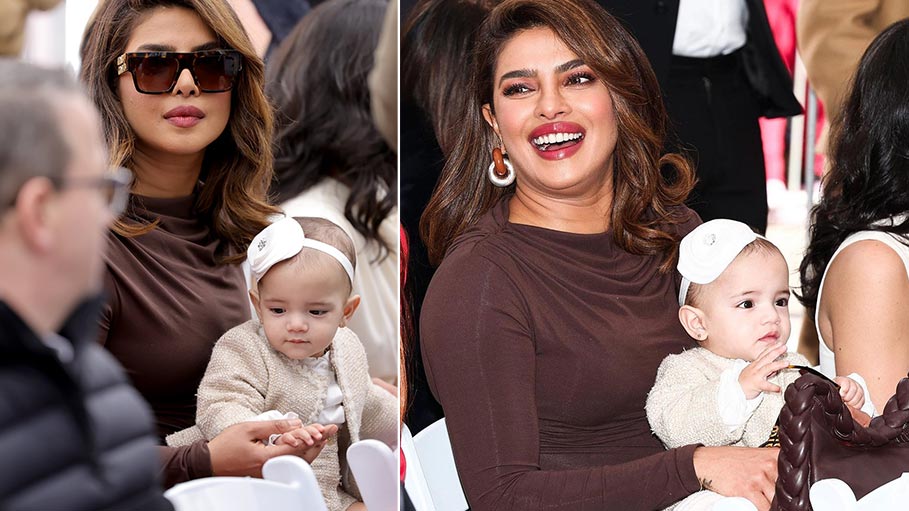 Priyanka Chopra and Nick Jonas Introduce Malti Marie to The World for The First Time