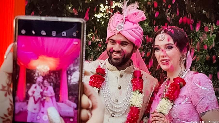 Ukrainian Girl Flees from War Torn Country to Marry Indian Boyfriend