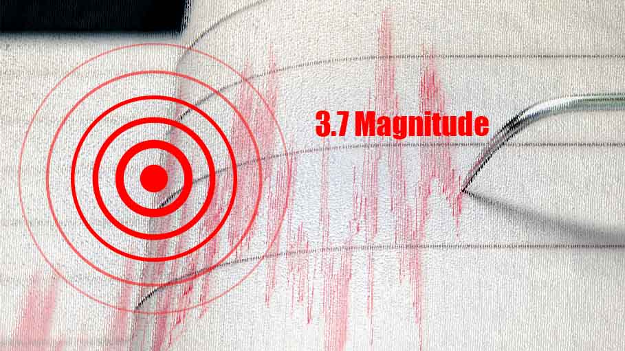 Magnitude  of 3.7 Earthquake Hits Kathmandu; No Damage Reported