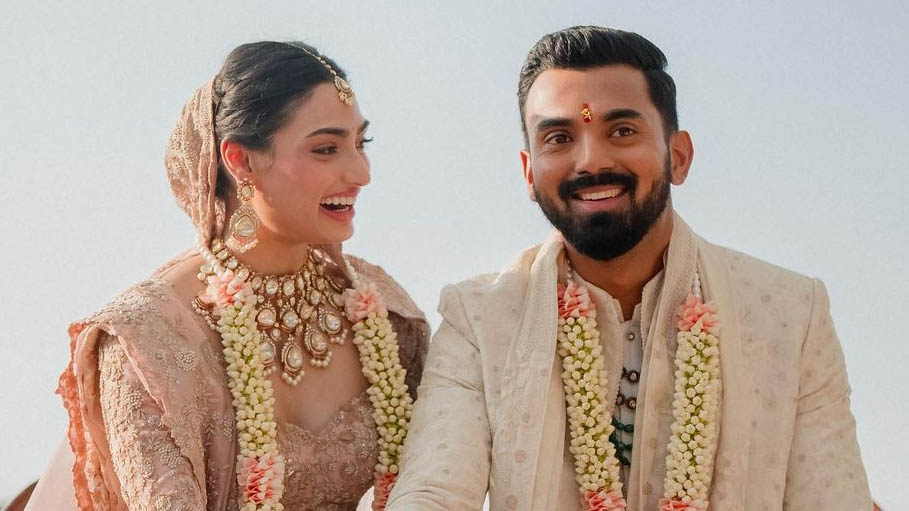 Athiya Shetty and K L Rahul Tie The Knot in a Private Wedding