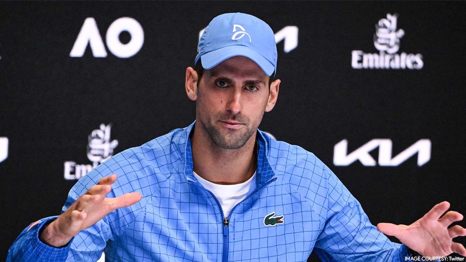 Novak Djokovic Says Images of Father with Russian Flag "Misinterpreted