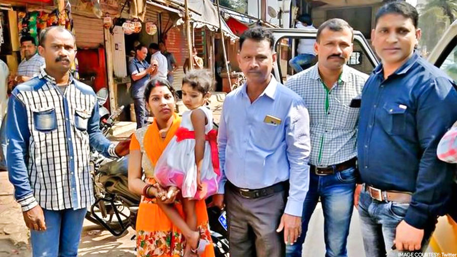 Mumbai 3-Year-Old Girl Got Lost and Reunited with Parents within 2 Hours