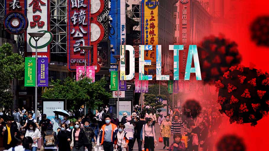 Contagious Delta Variant Hits China in One of Its Largest Outbreaks