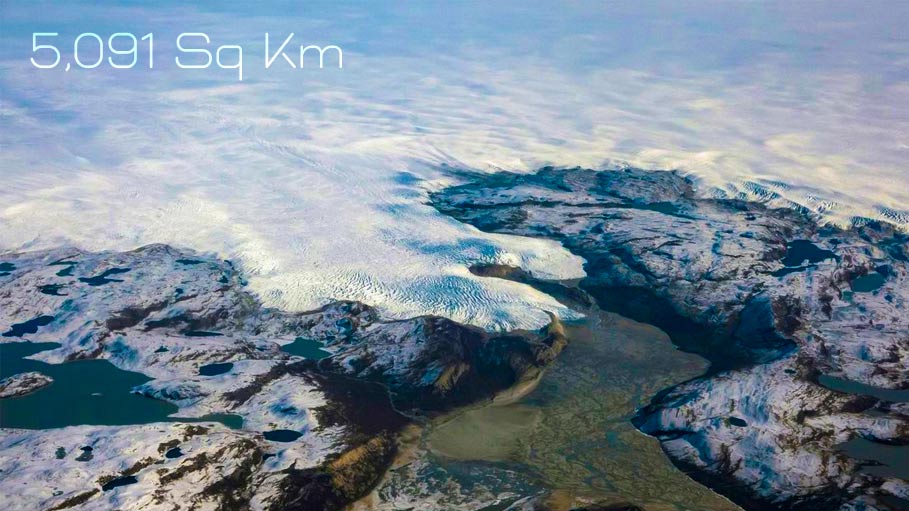 Study Reveals Greenland Ice Sheet Reduced by 5,091 Sq Km in Four Decades