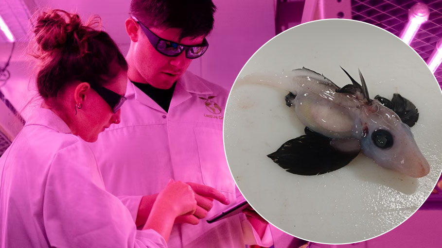 New Zealand: Scientists' "Very Rare and Exciting Find": Baby Ghost Shark