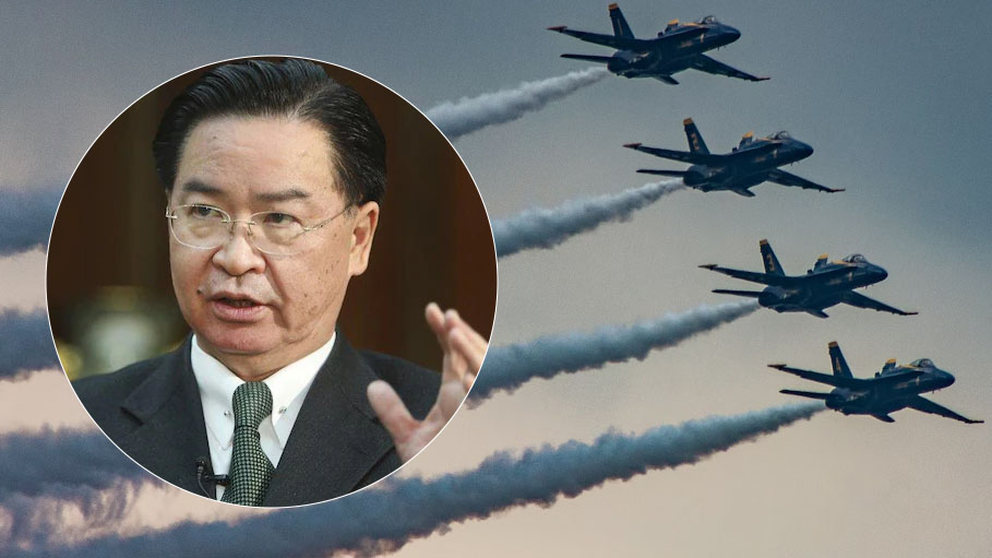 China Using Drills to "Prepare for Invasion": Taiwan Minister