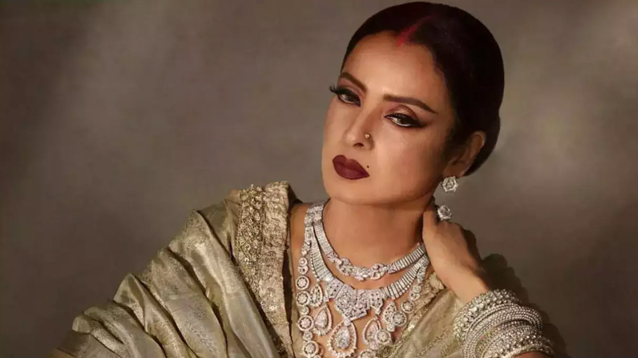 Legendary Actress Rekha Leaves Netizens Spell Bound with Vogue Arabia Photo Shoot