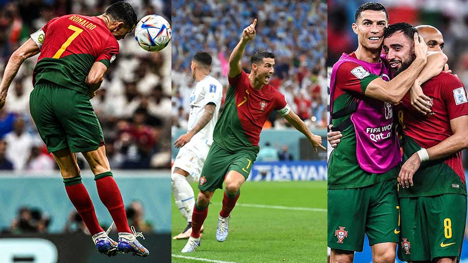 Cristiano Ronaldo Claims Bruno Fernandes' Goal in Portugal's 2-0 Win over Uruguay